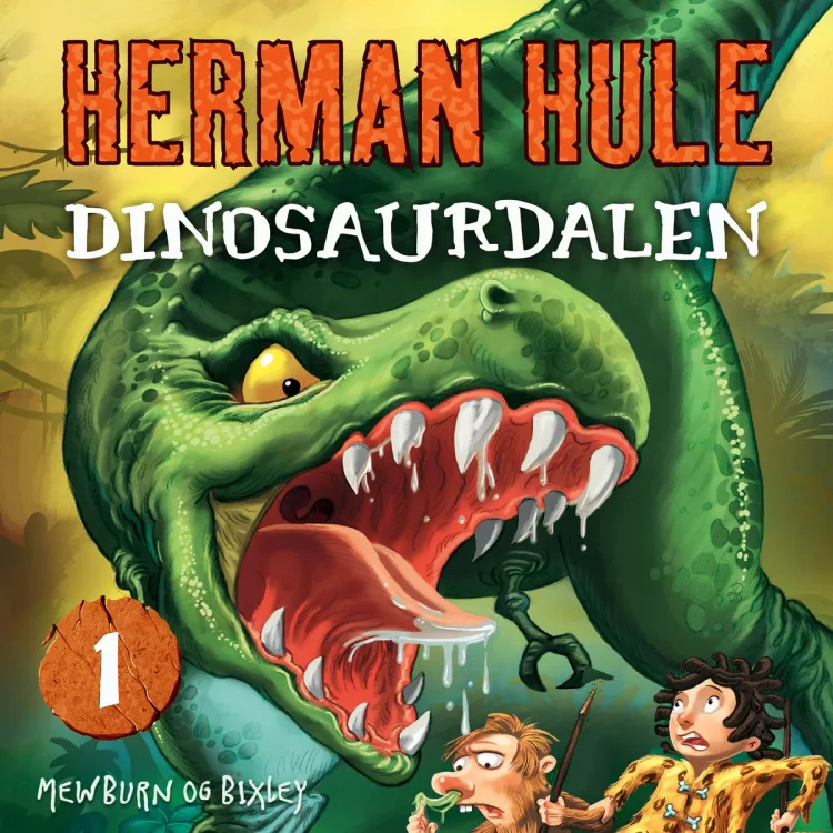Omslag Herman Hule - Dinosaurdalen av Kyle Mewburn (Lydbok)