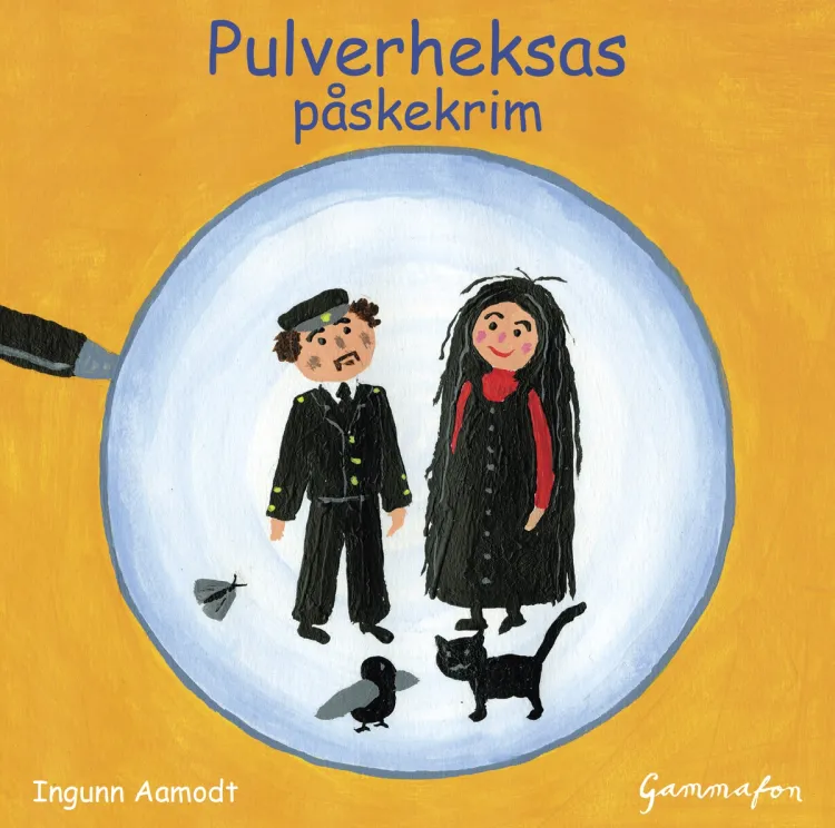 Omslag Pulverheksas påskekrim av Ingunn Aamodt (CD)