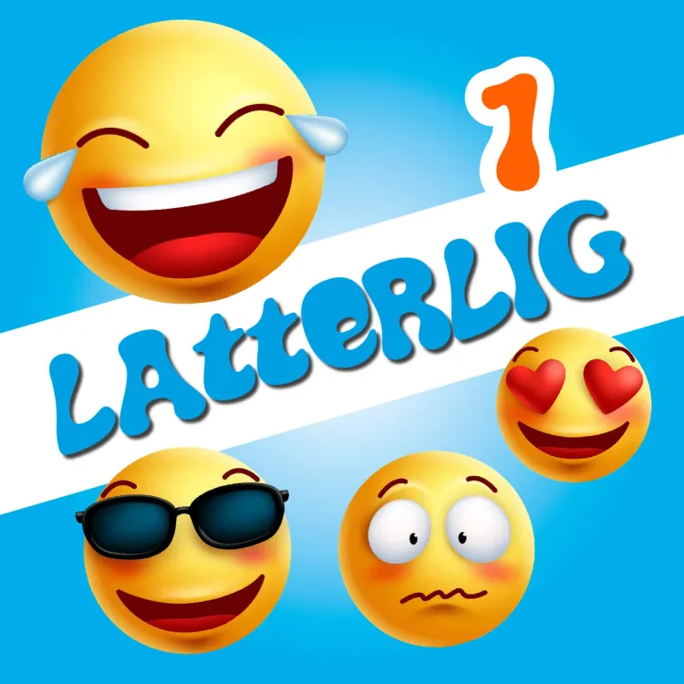 Omslag Latterlig 1 av Latterlig (Lydbok)