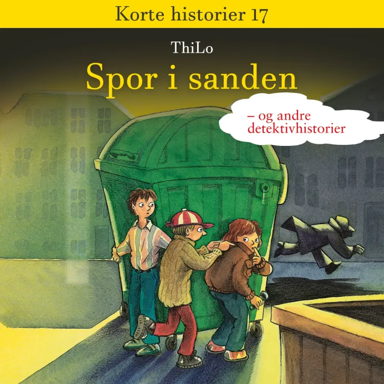 Omslag Spor i sanden - og andre detektivhistorier av ThiLo (Lydbok)
