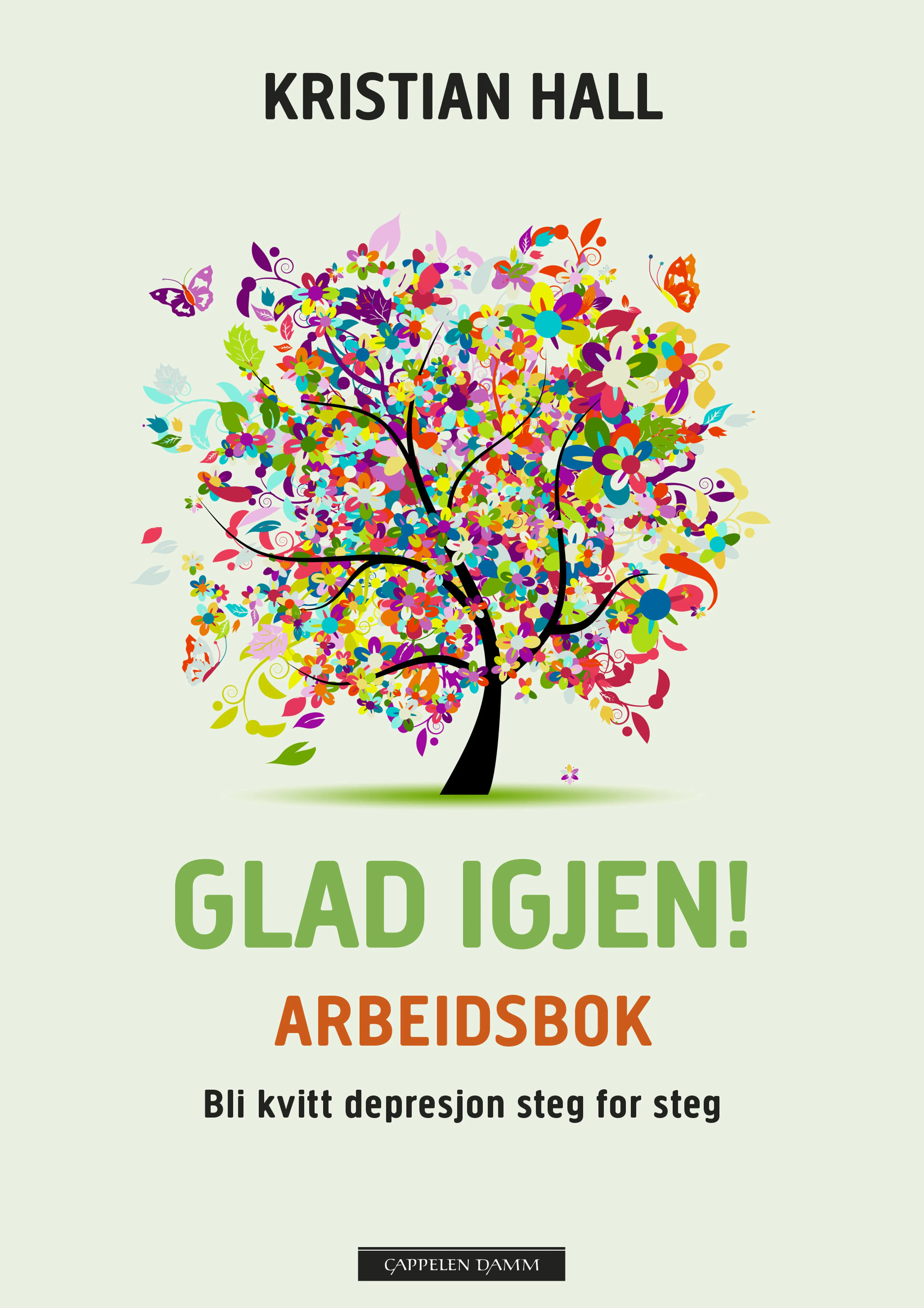Omslag Glad igjen! Arbeidsbok av Kristian Hall (Innbundet)
