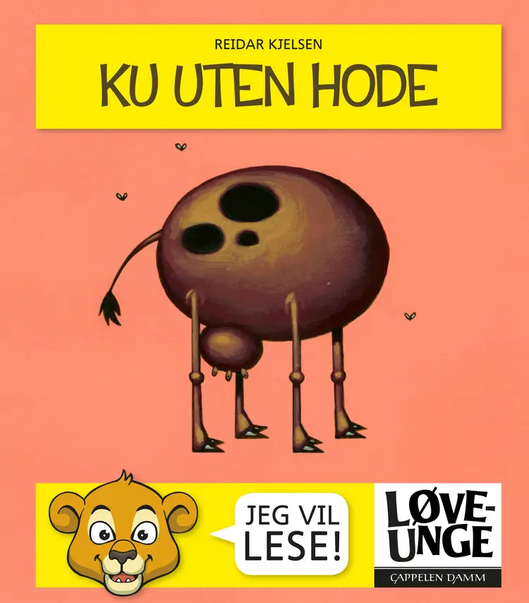 Omslag Ku uten hode av Reidar Kjelsen (Innbundet)