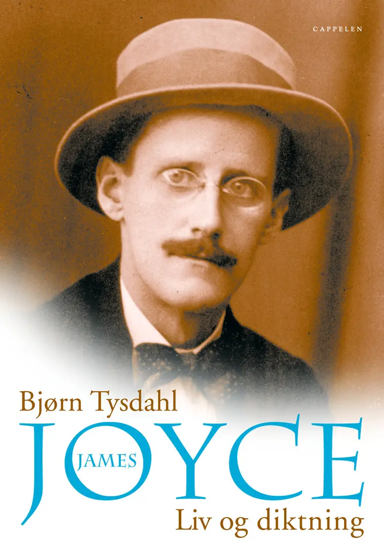 Omslag James Joyce av Bjørn Tysdahl (Innbundet)