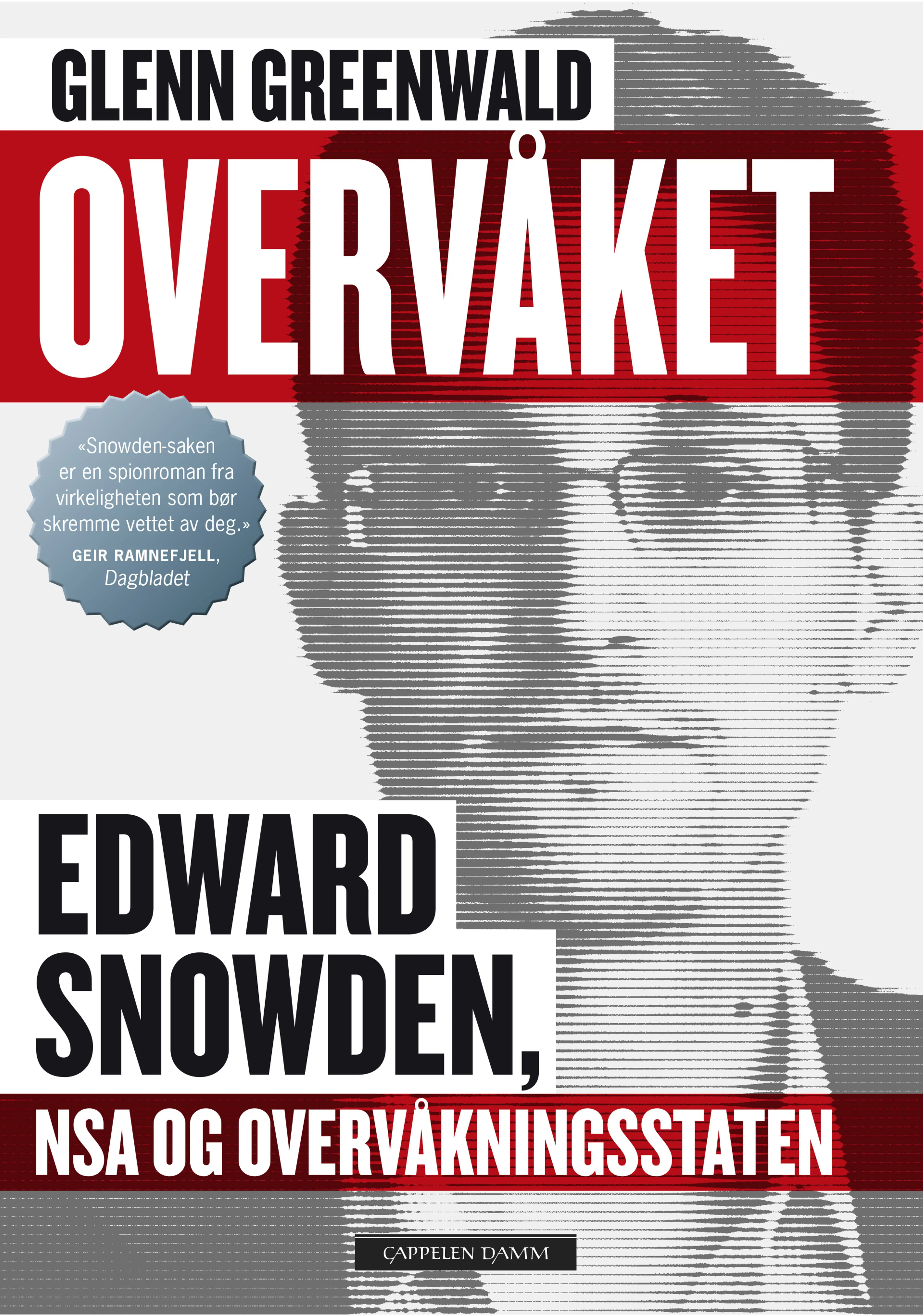 Omslag Overvåket av Glenn Greenwald (Heftet)