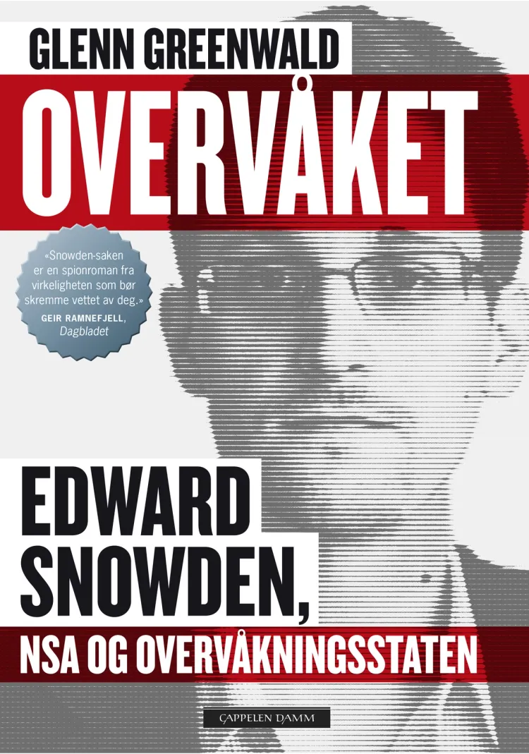 Omslag Overvåket av Glenn Greenwald (Heftet)