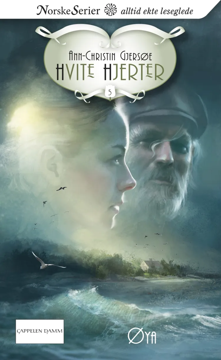 Omslag Øya av Ann-Christin Gjersøe (Ebok)