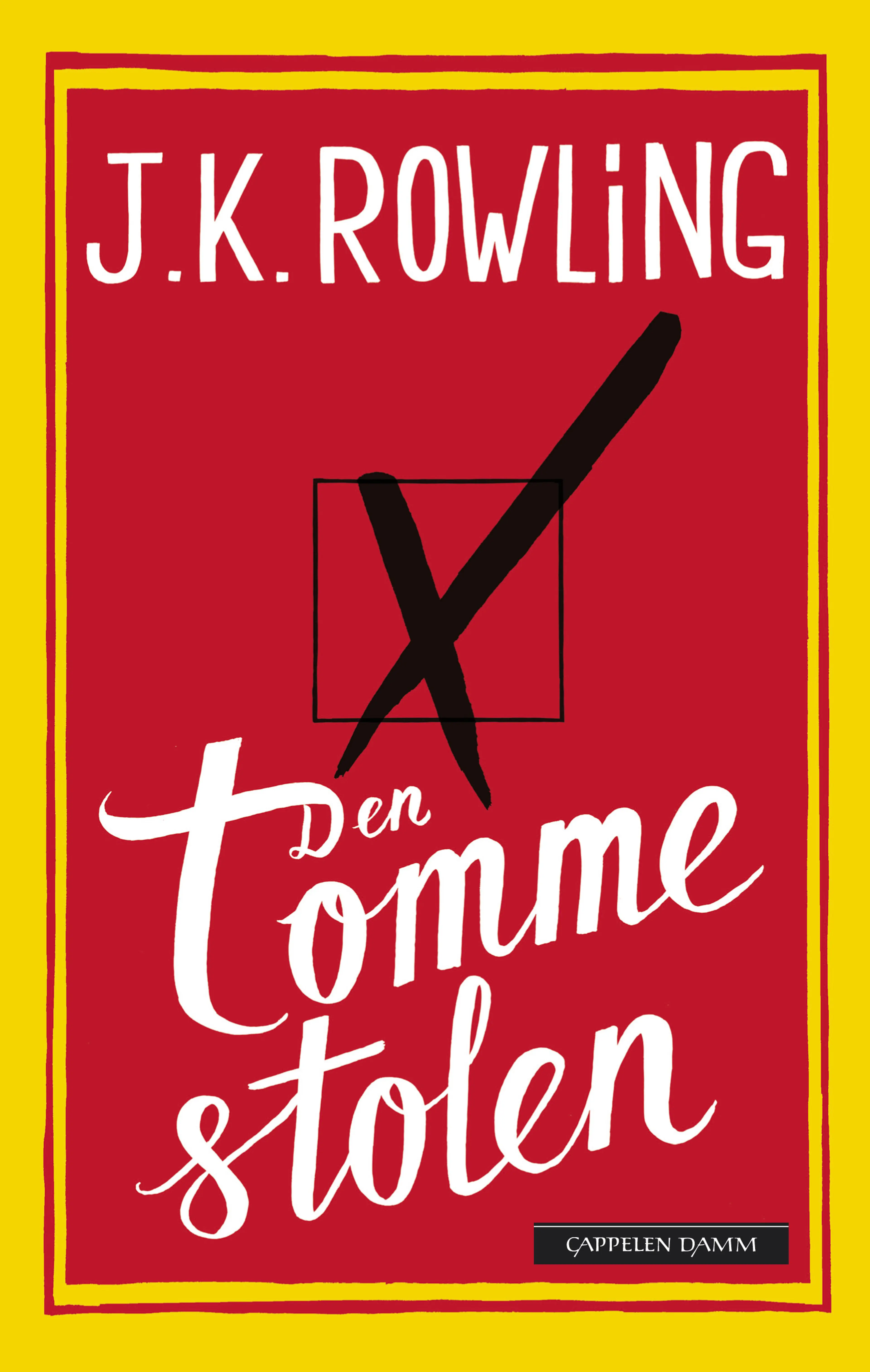 Omslag Den tomme stolen av J.K. Rowling (Ebok)