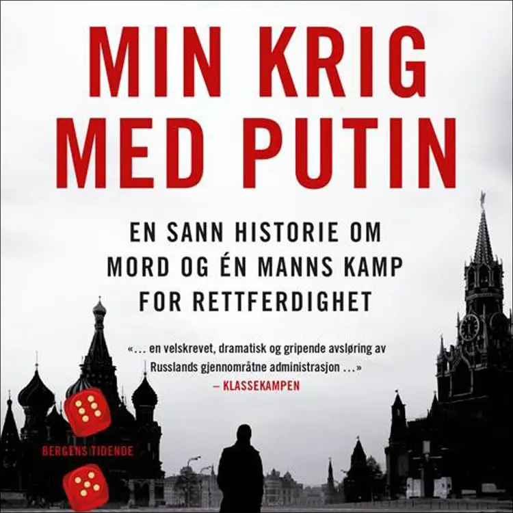 Omslag Min krig med Putin av Bill Browder (Lydbok)