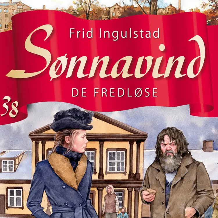 Omslag De fredløse av Frid Ingulstad (Lydbok)