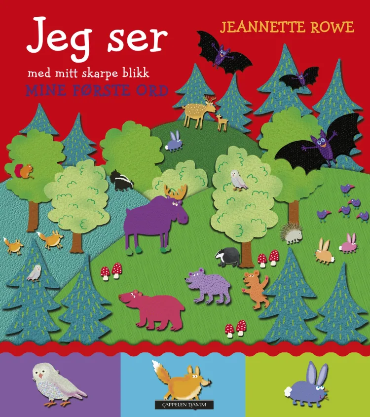 Omslag Jeg ser med mitt skarpe blikk av Jeannette Rowe (Innbundet)