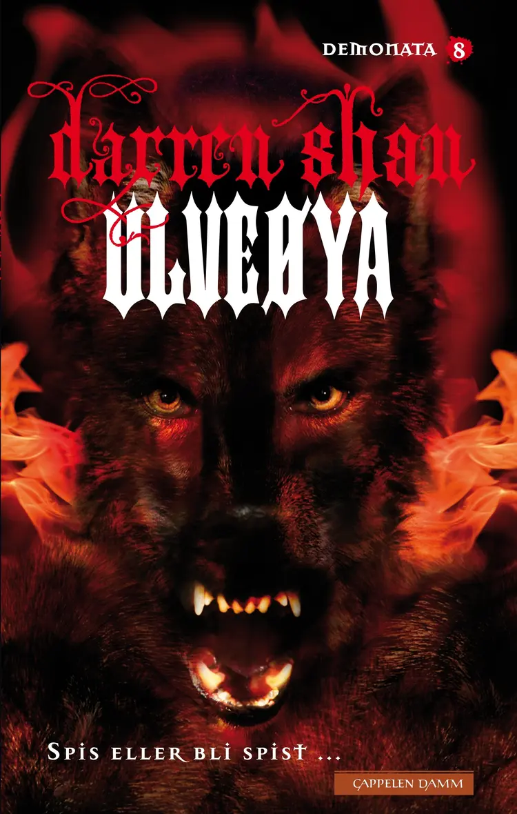 Omslag Ulveøya av Darren Shan (Innbundet)