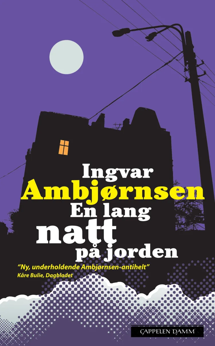 Omslag En lang natt på jorden av Ingvar Ambjørnsen (Heftet)