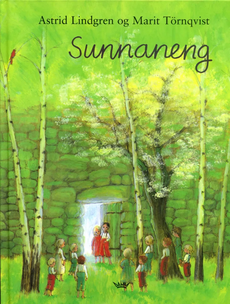 Omslag Sunnaneng av Astrid Lindgren (Innbundet)