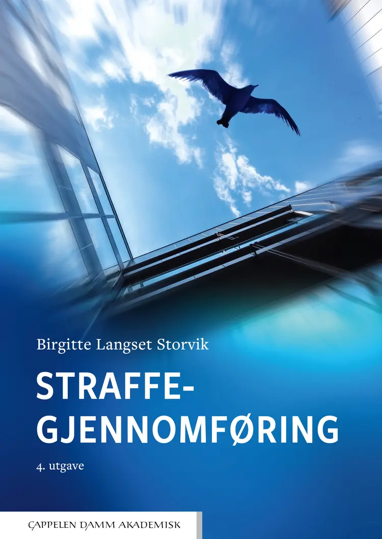 Omslag Straffegjennomføring av Birgitte Langset Storvik (Heftet)