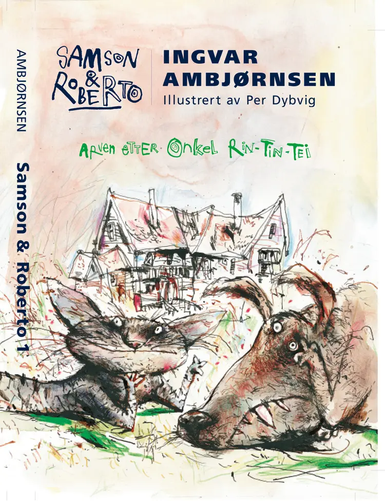 Omslag Arven etter onkel Rin-Tin-Tei (Innbundet)