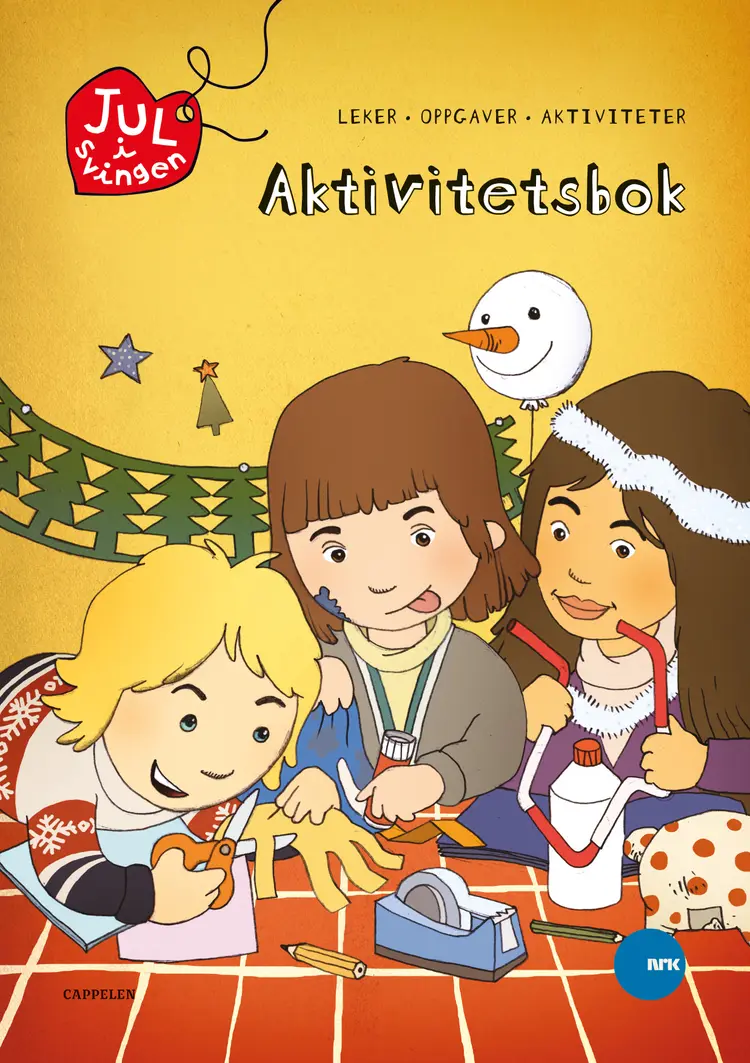 Omslag Jul i Svingen - Aktivitetsbok av Pia Larsen (Heftet)