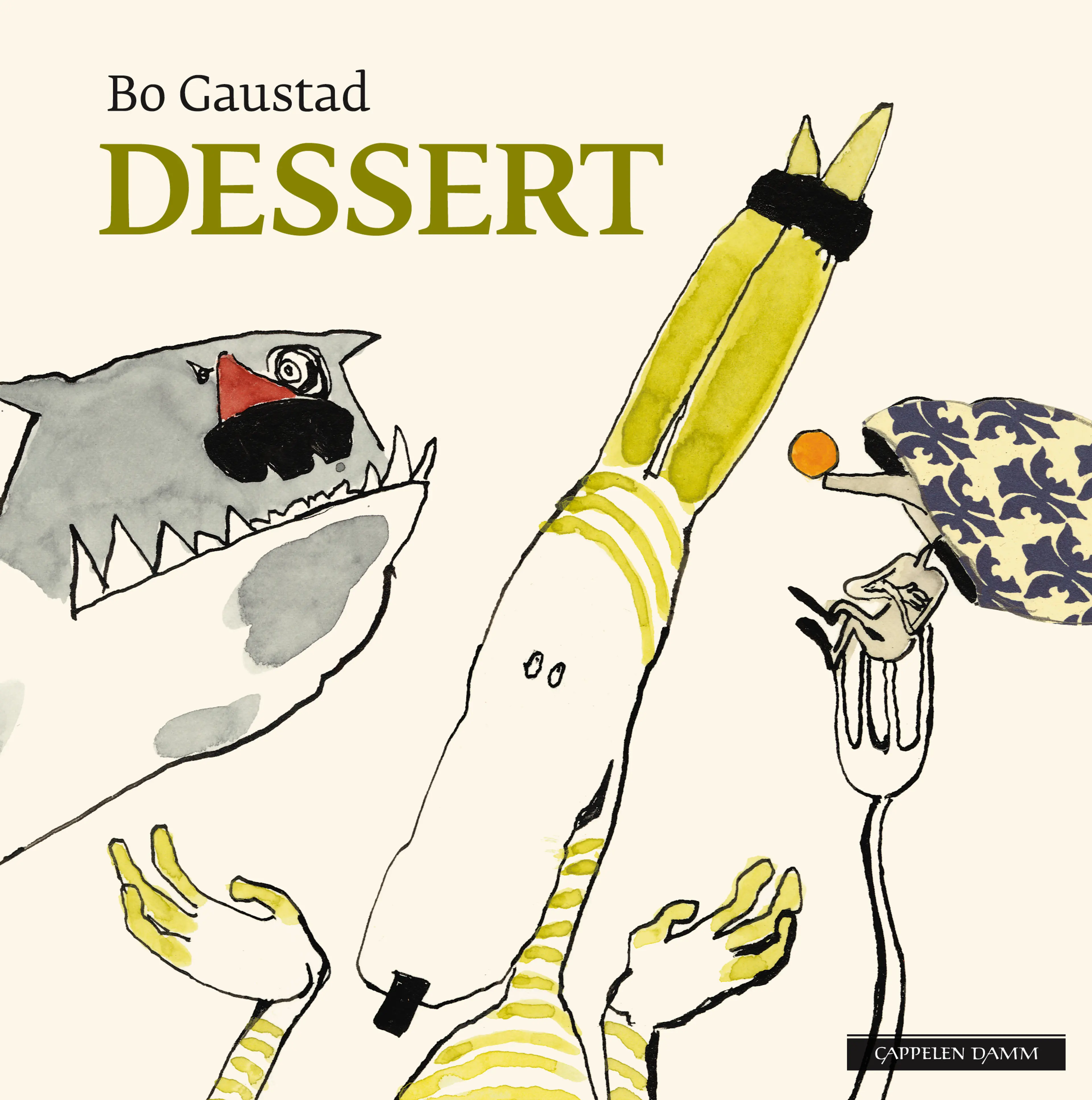 Omslag Dessert av Bo Gaustad (Innbundet)