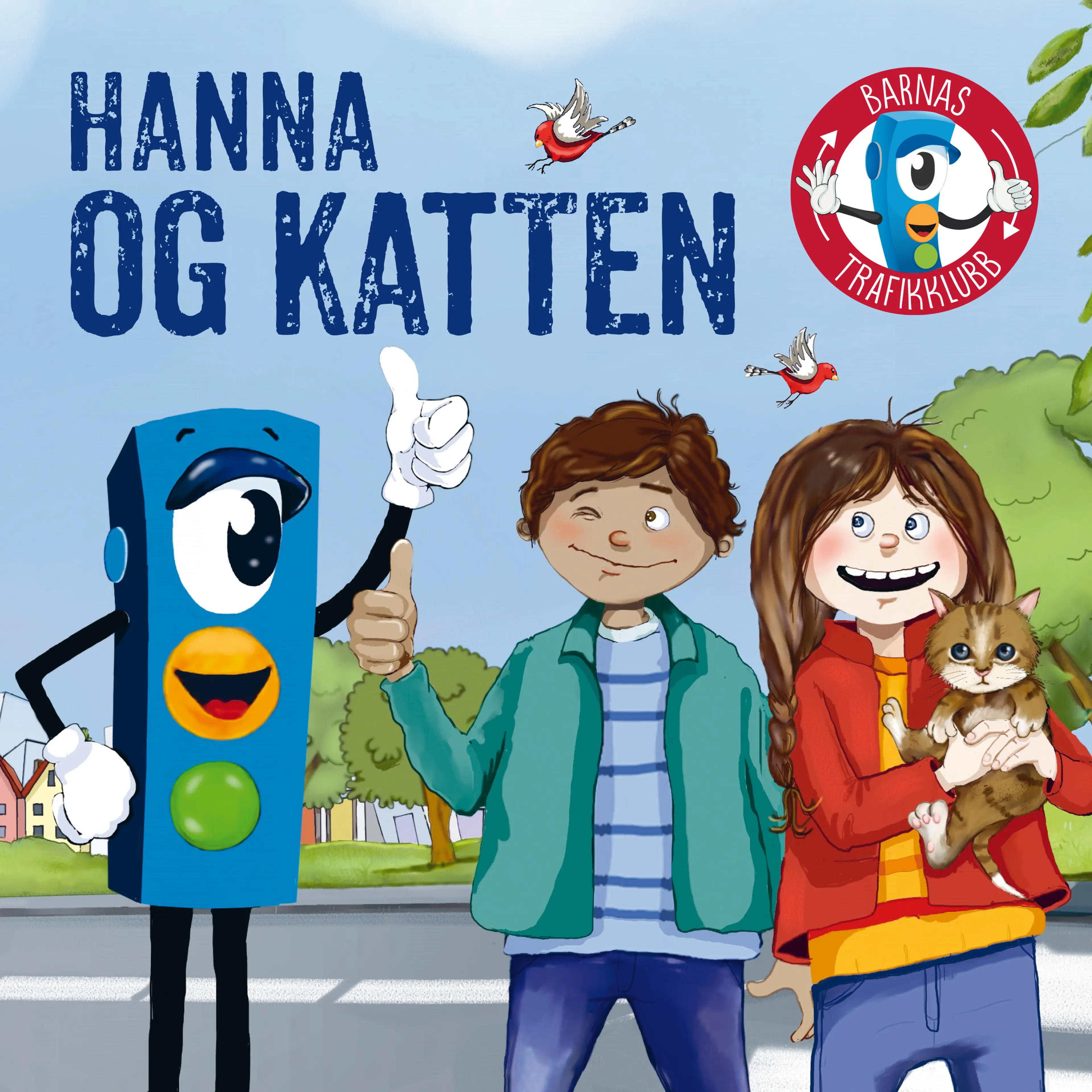 Omslag Hanna og katten av Carsten Flink (Lydbok)