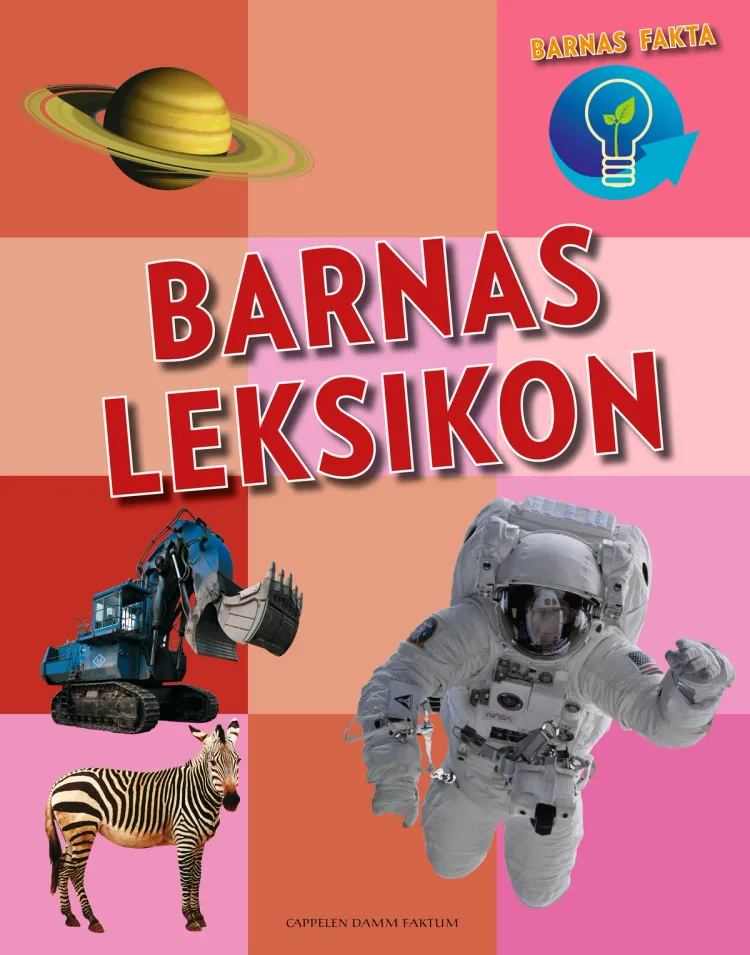 Omslag Barnas leksikon (Innbundet)
