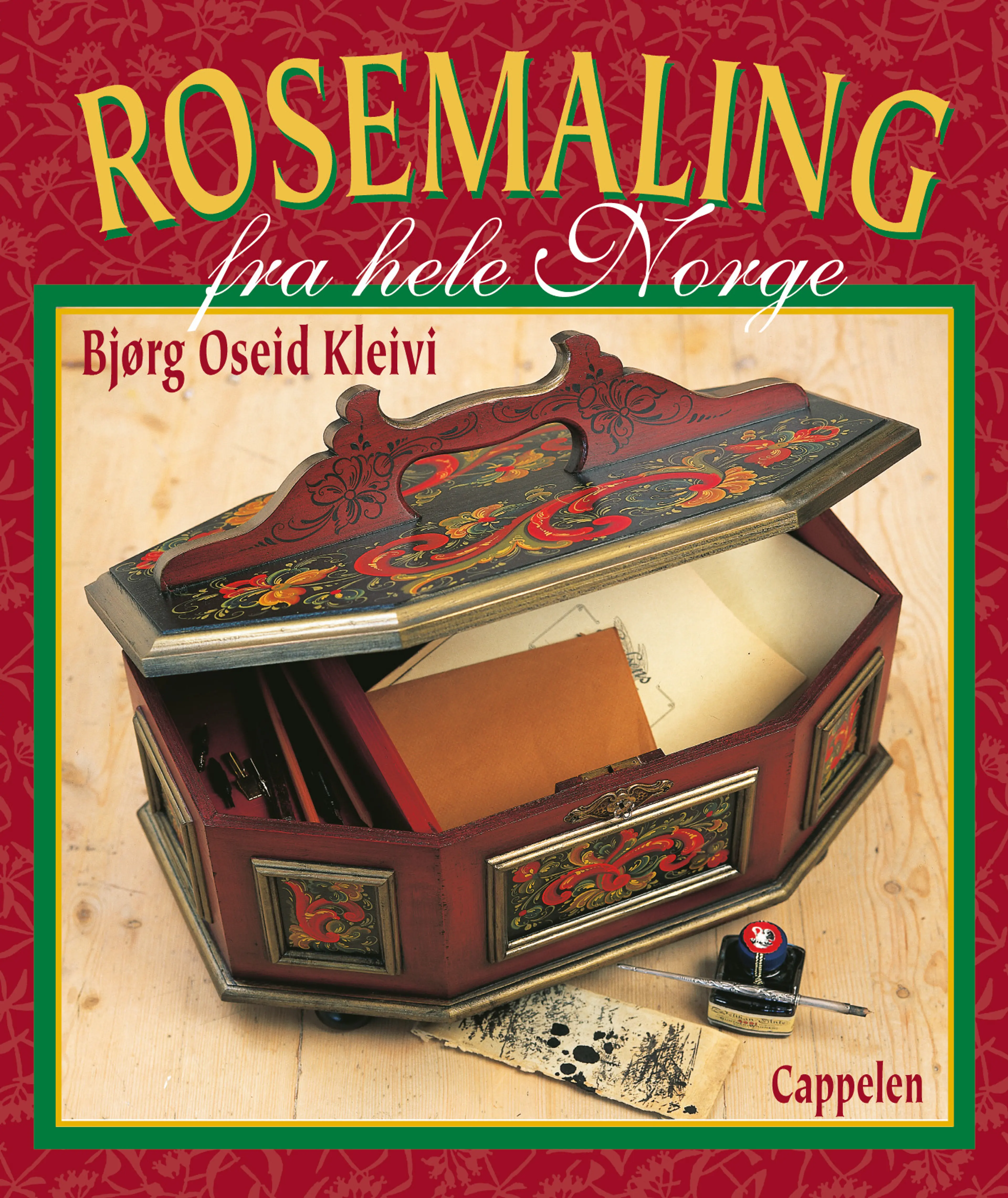 Omslag Rosemaling fra hele Norge av Kleivi Bjørg Oseid (Innbundet)