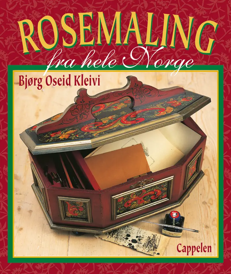 Omslag Rosemaling fra hele Norge av Kleivi Bjørg Oseid (Innbundet)