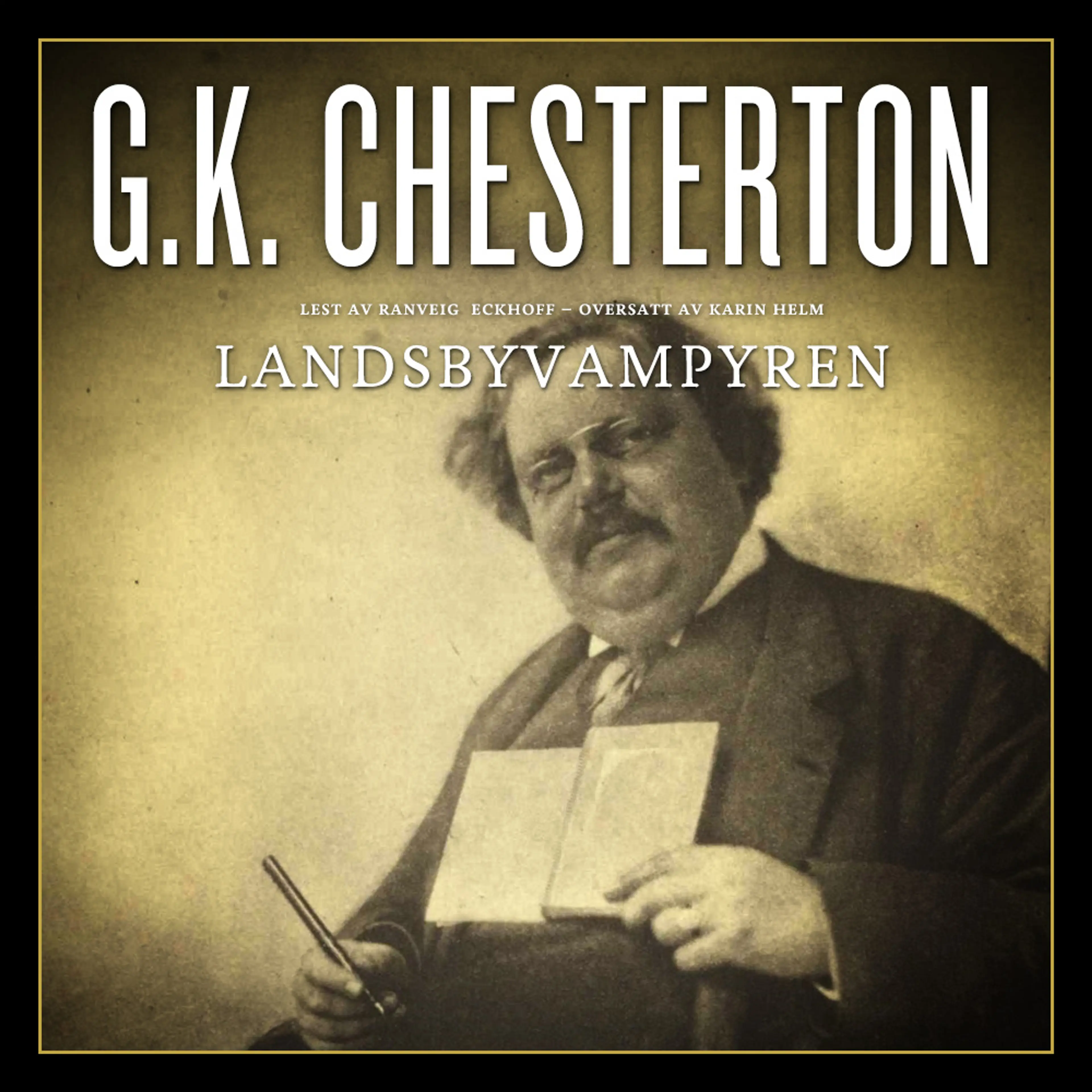 Omslag Landsbyvampyren av G. K. Chesterton (Lydbok)