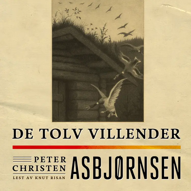 Omslag De tolv villender av Peter Christen Asbjørnsen (Lydbok)
