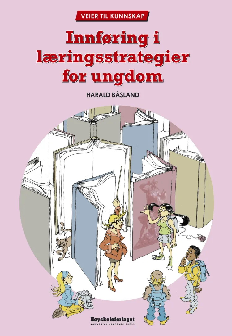 Omslag Innføring i læringsstrategier for ungdom av Harald Båsland (Heftet)