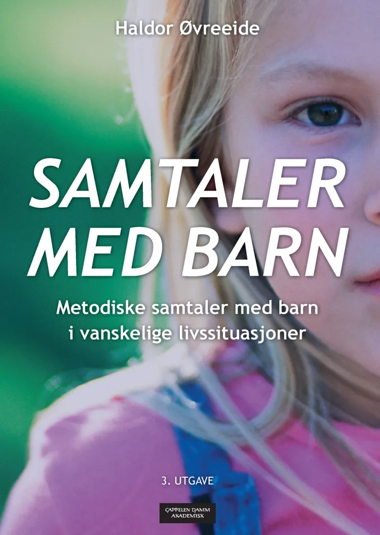 Omslag Samtaler med barn av Haldor Øvreeide (Heftet)