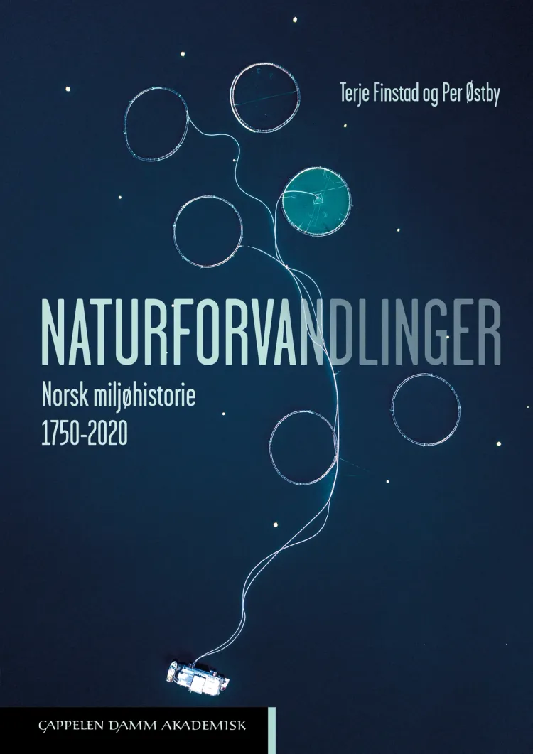 Omslag Naturforvandlinger av Terje Finstad og Per Østby (Heftet)