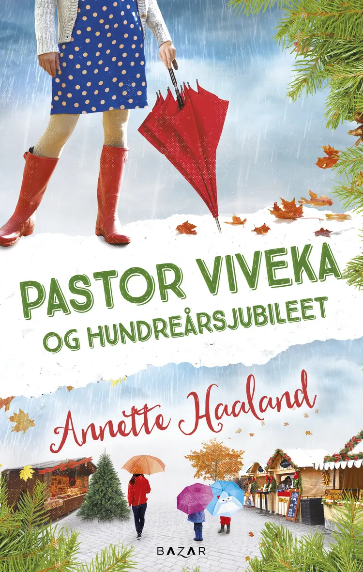 Omslag Pastor Viveka og hundreårsjubileet av Annette Haaland (Innbundet)