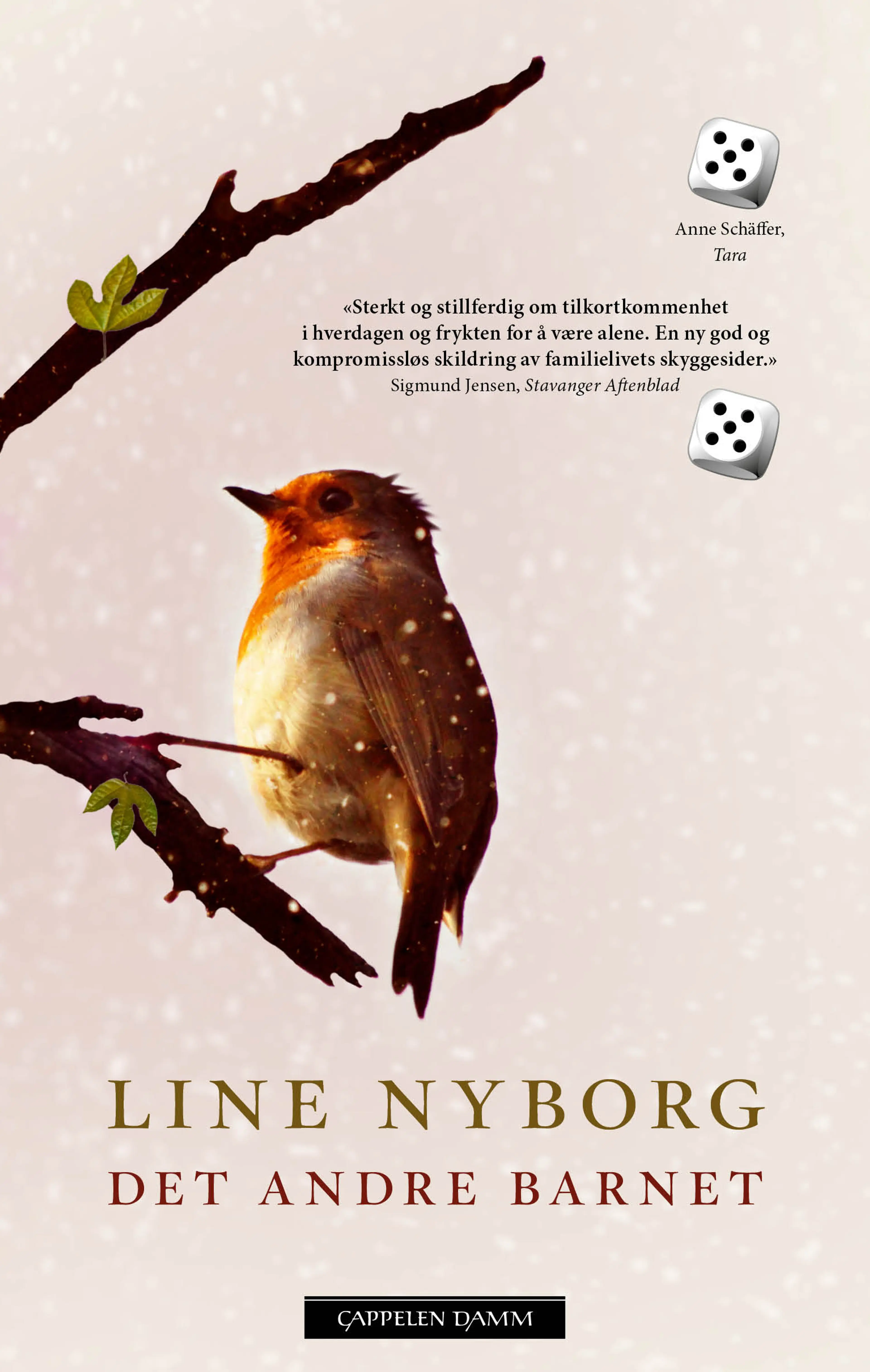 Omslag Det andre barnet av Line Nyborg (Heftet)