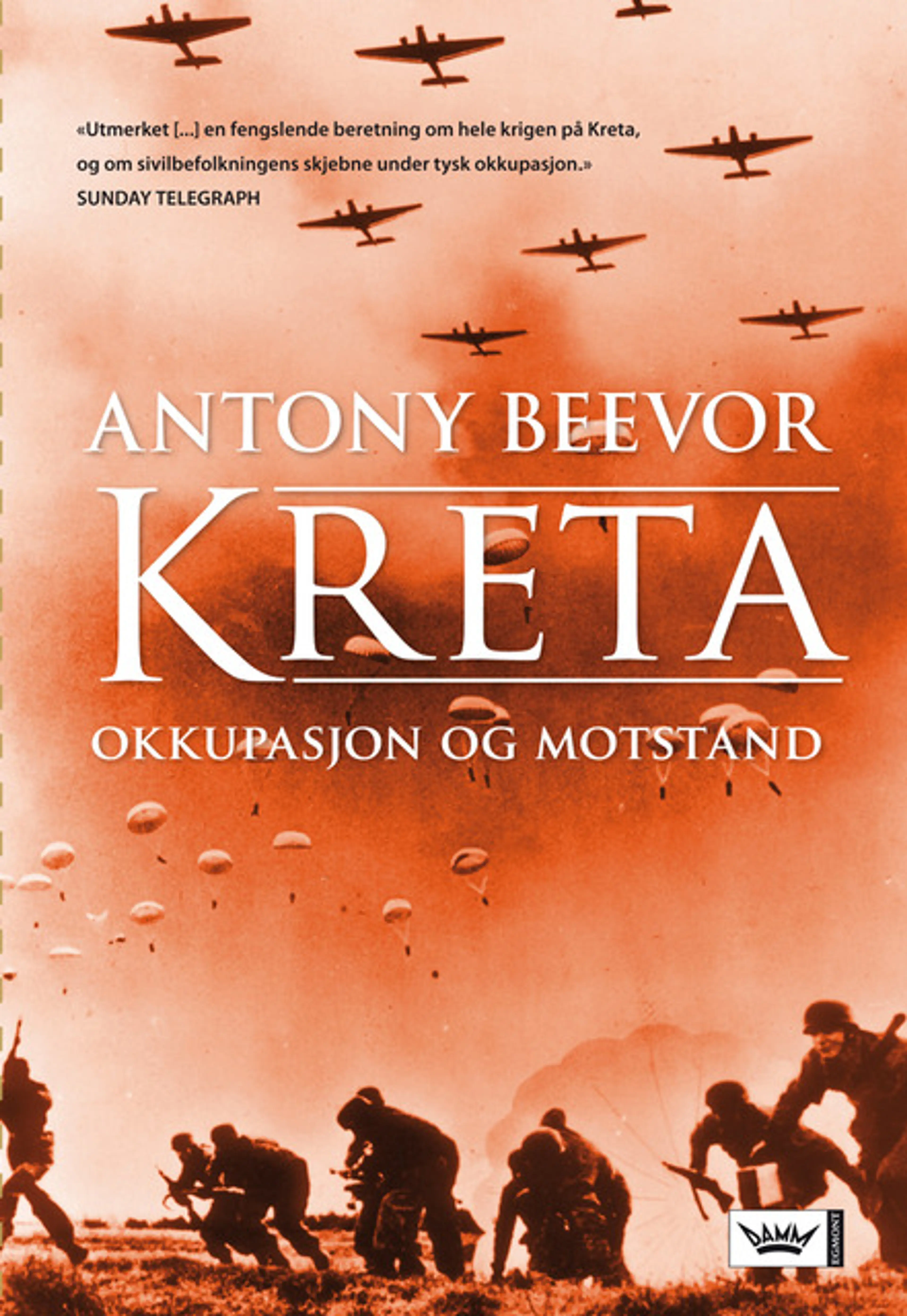 Omslag Kreta av Antony Beevor (Innbundet)