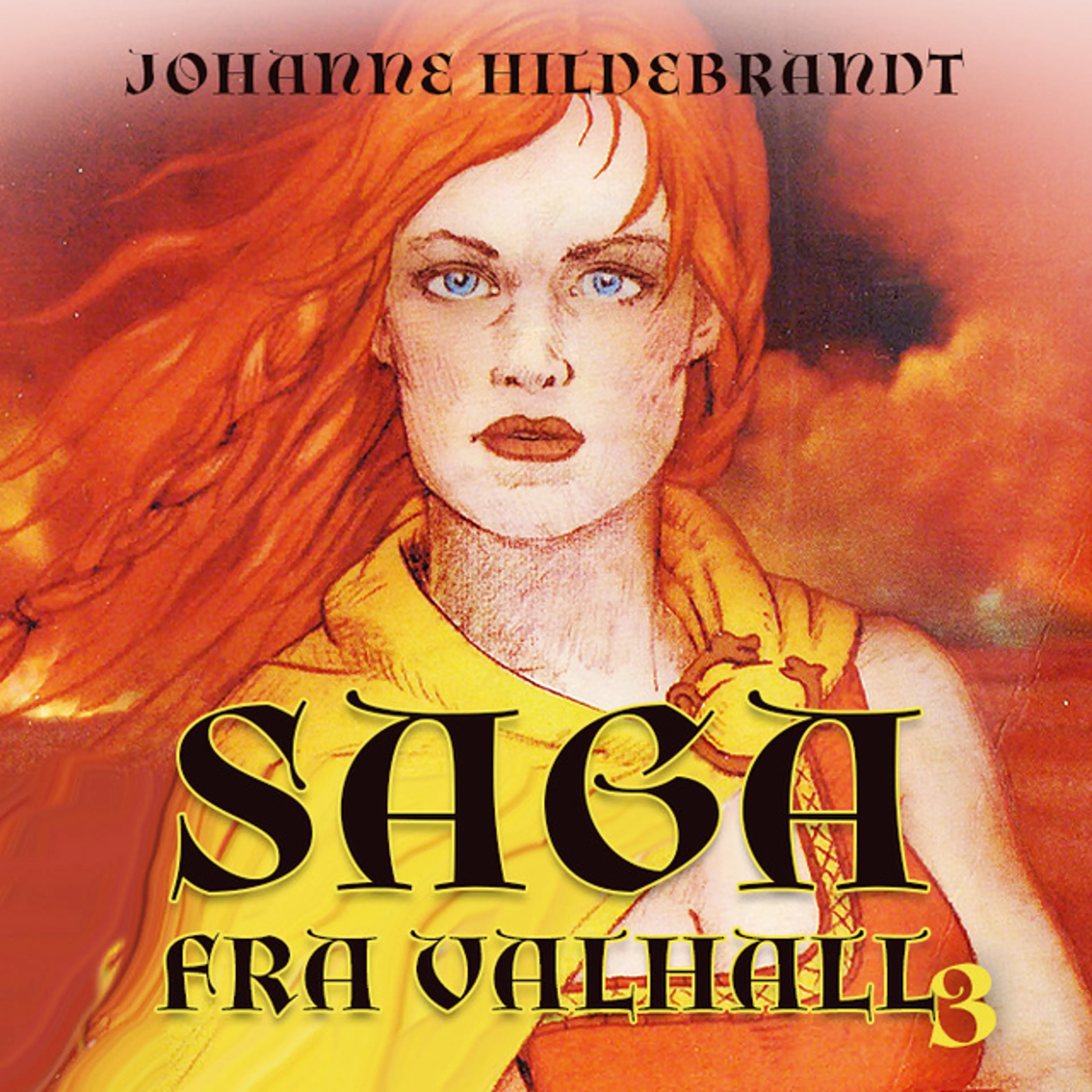 Omslag Saga fra Valhall av Johanne Hildebrandt (Lydbok)