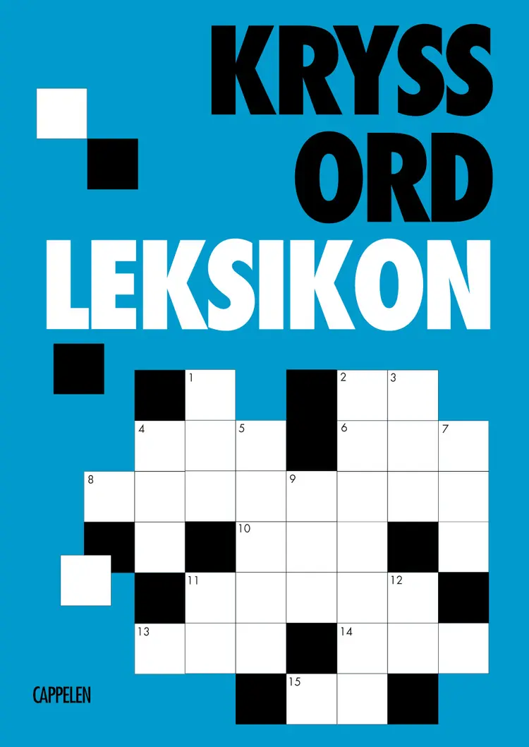 Omslag Cappelens kryssordleksikon (Heftet)