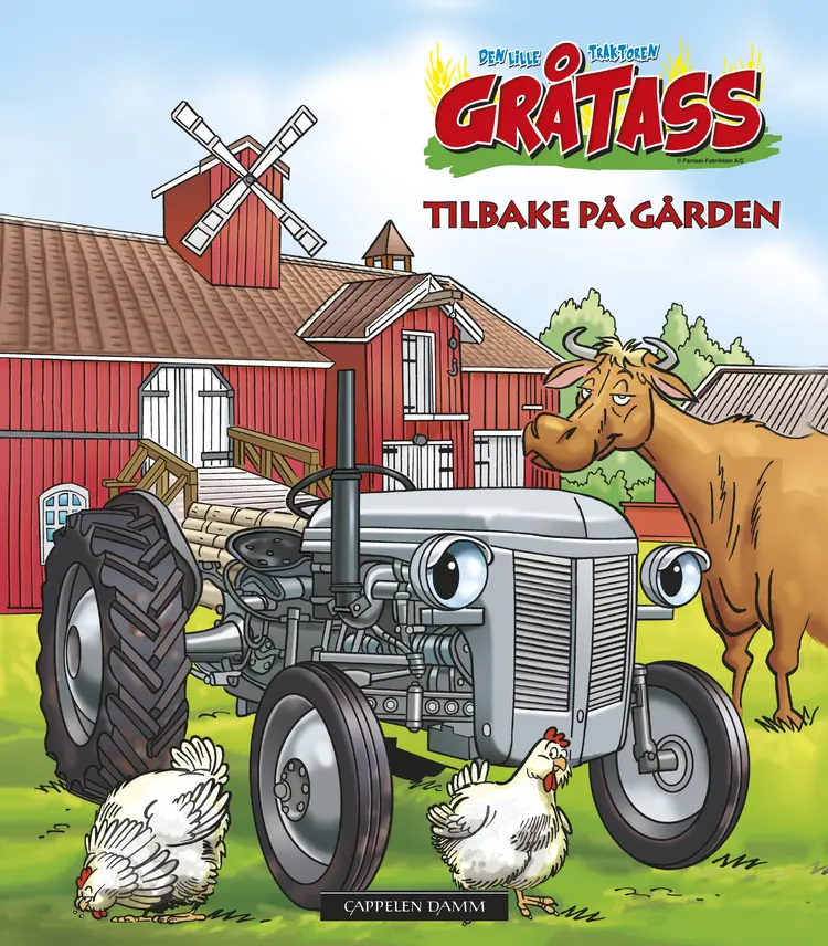 Omslag GRÅTASS: Tilbake på gården av Morten Myklebust (Innbundet)
