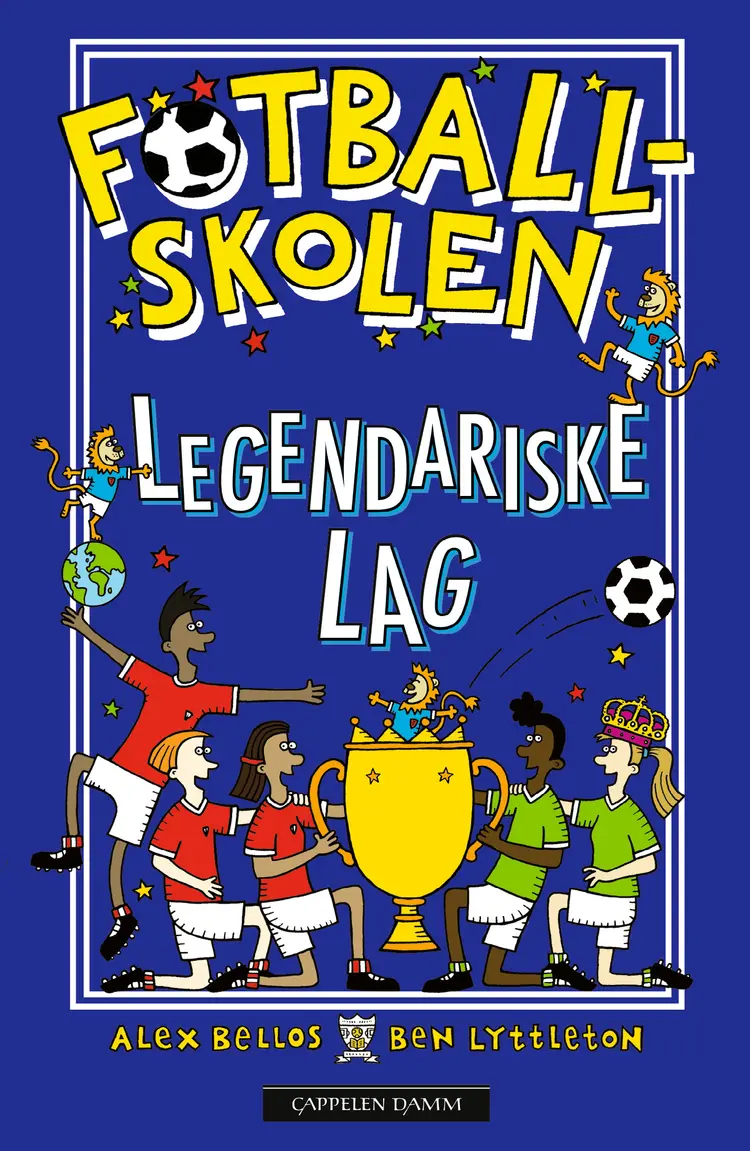 Omslag Fotballskolen - Legendariske lag av Alex Bellos og Ben Lyttleton (Innbundet)