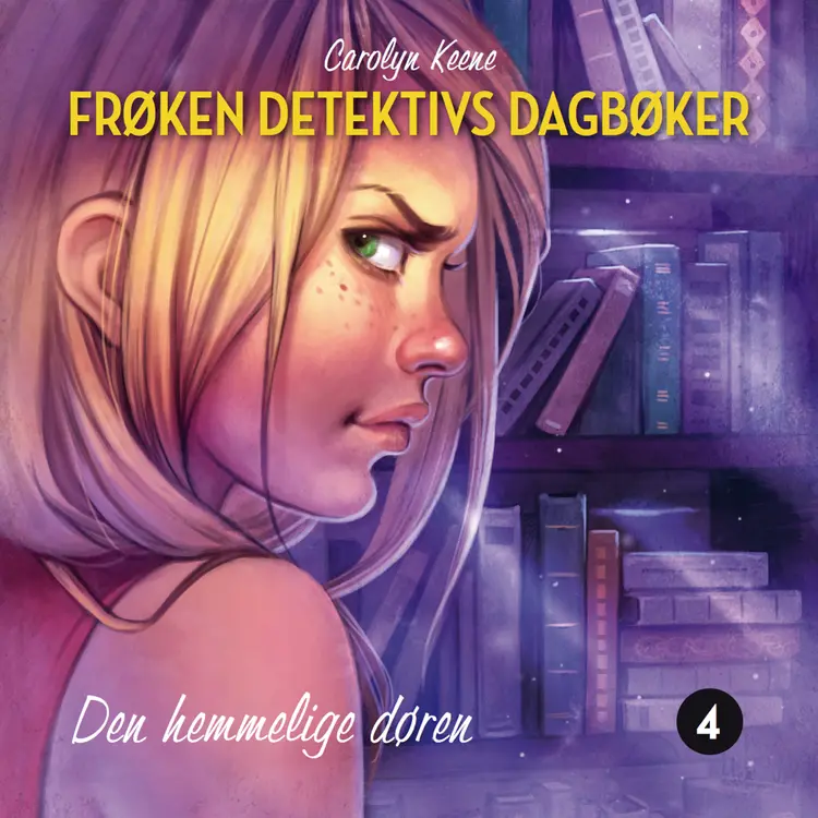 Omslag Den hemmelige døren av Carolyn Keene (Lydbok)