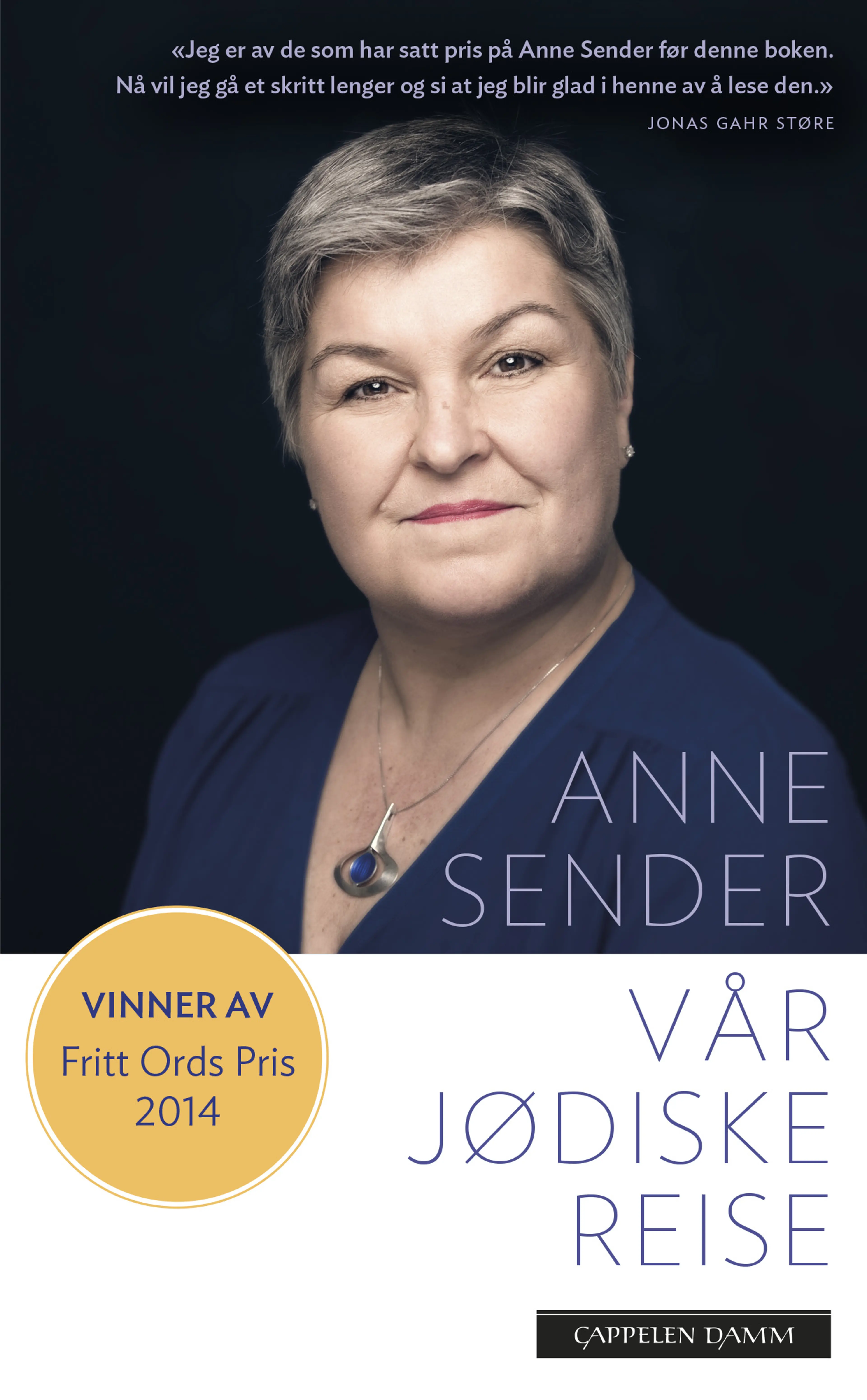 Omslag Vår jødiske reise av Anne Sender (Heftet)