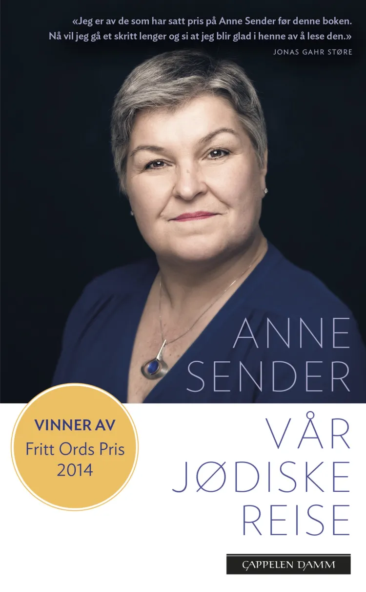 Omslag Vår jødiske reise av Anne Sender (Heftet)