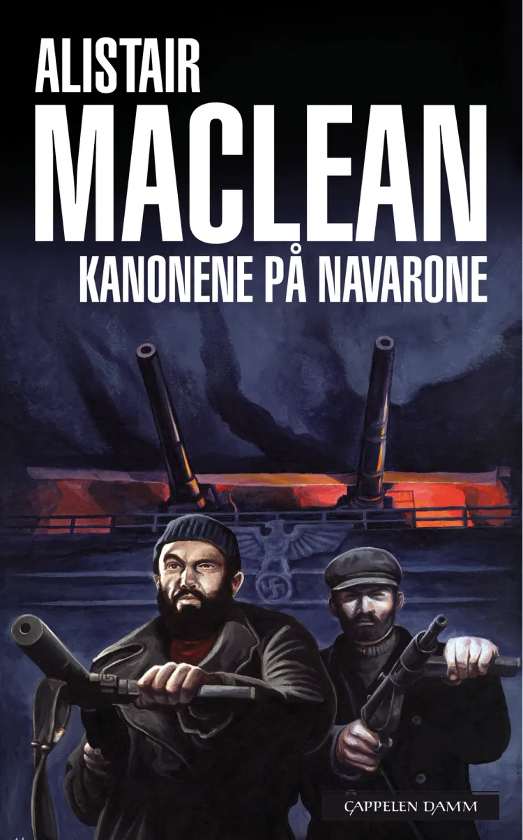 Omslag Kanonene på Navarone av Alistair MacLean (Heftet)