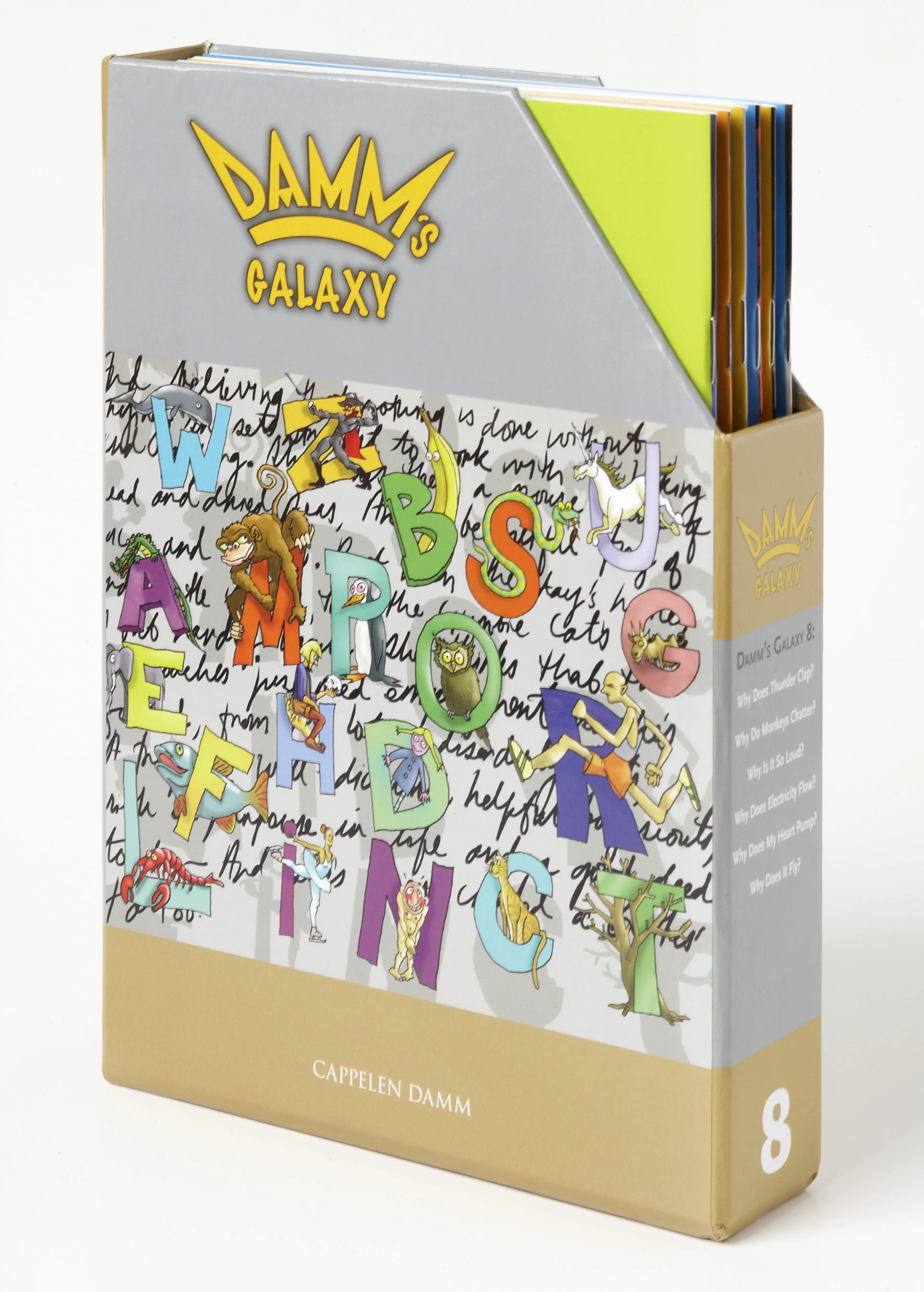 Omslag Damm's Galaxy 8 (Eske)