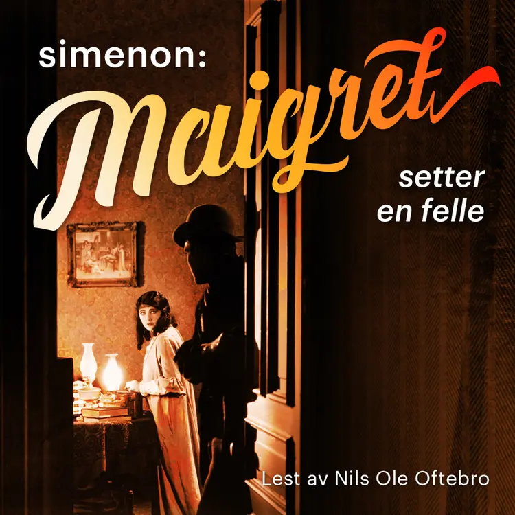 Omslag Maigret setter en felle av Georges Simenon (Lydbok)