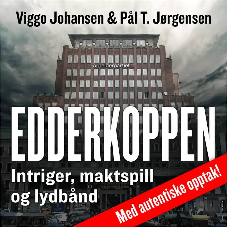 Omslag Edderkoppen av Pål T. Jørgensen og Viggo Johansen (Lydbok)