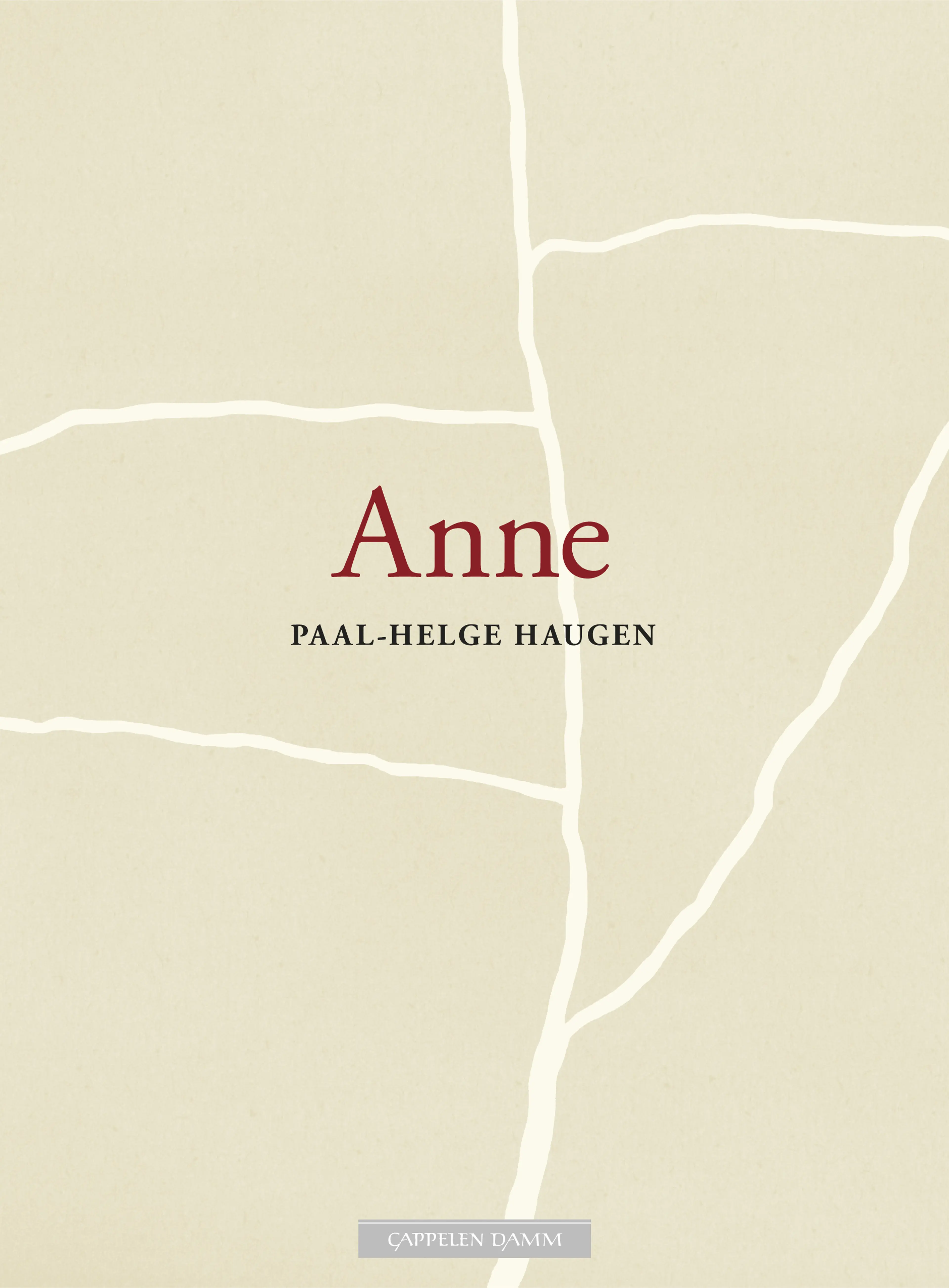 Omslag Anne av Paal-Helge Haugen (Innbundet)