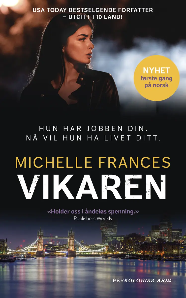 Omslag Vikaren av Michelle Frances (Ebok)