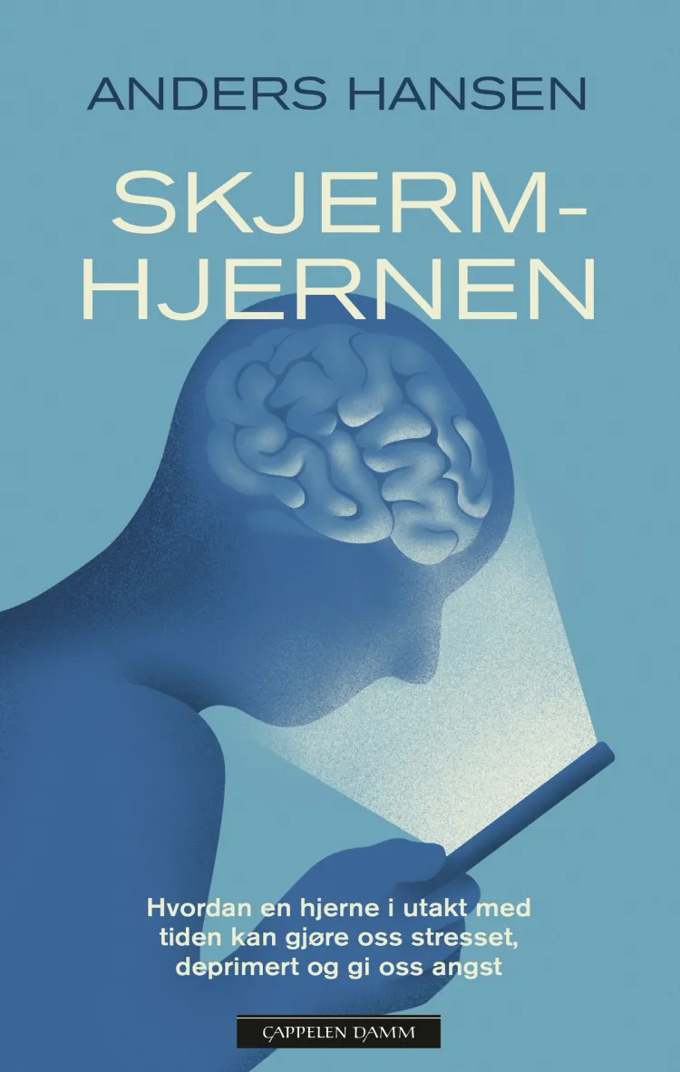 Omslag Skjermhjernen av Anders Hansen (Heftet)