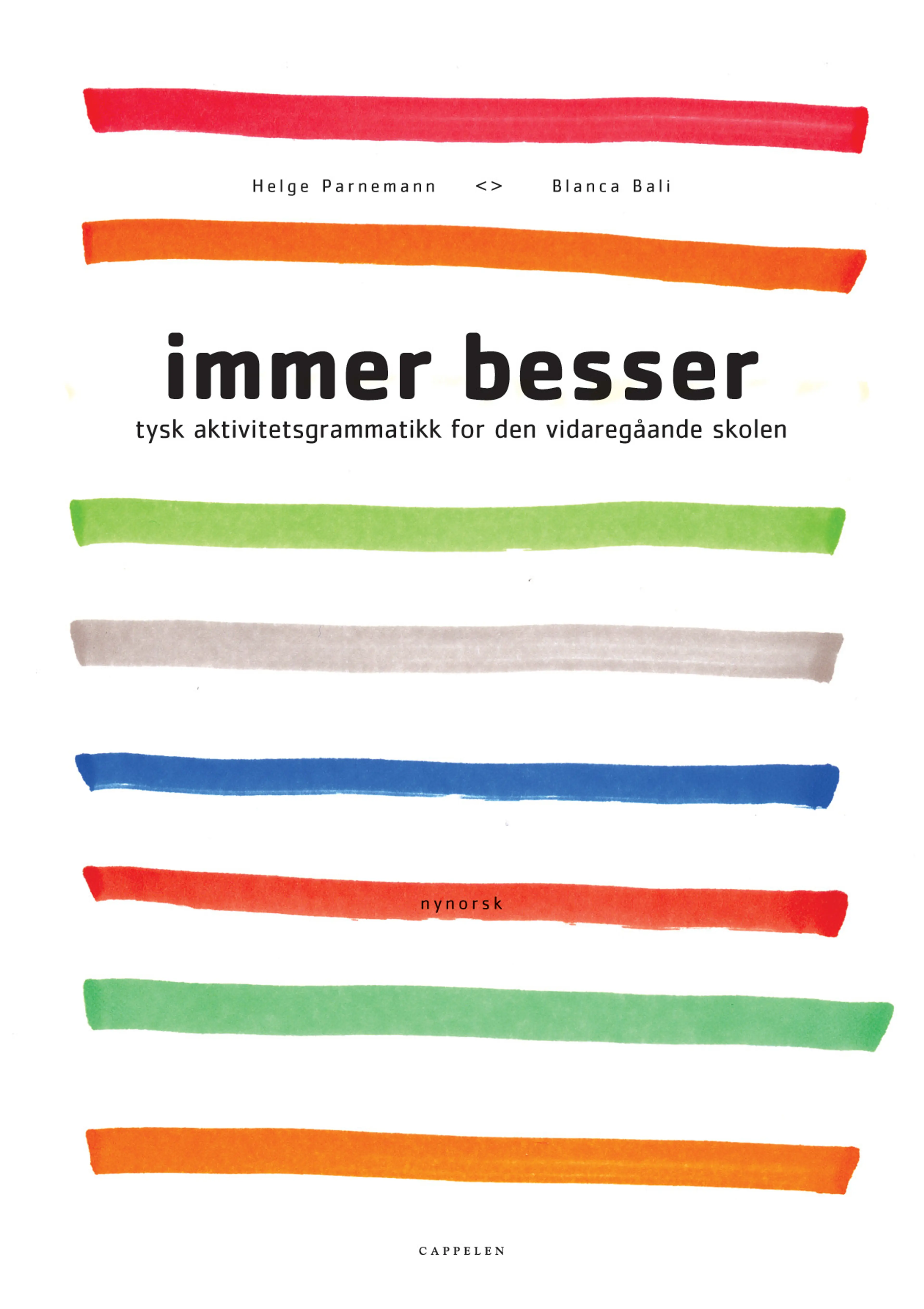 Omslag immer besser av Bianca Bali og Helge Parnemann (Heftet)