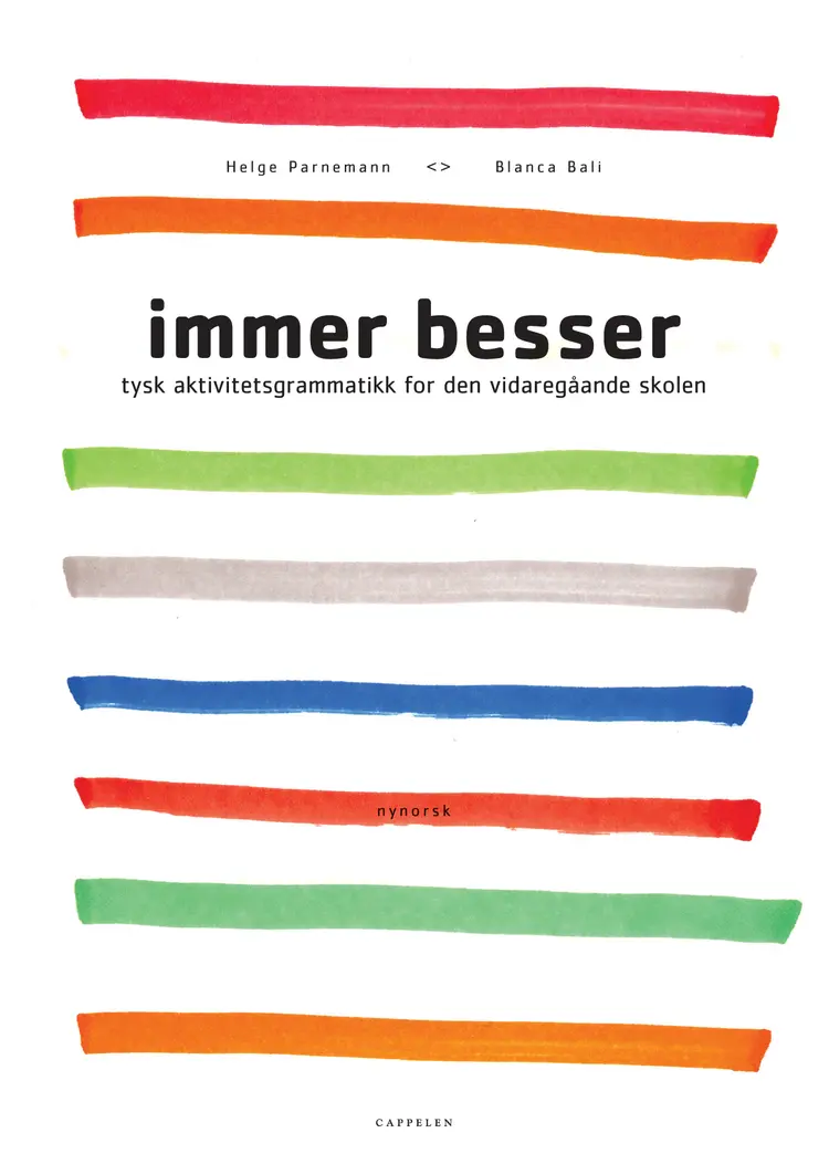 Omslag immer besser av Bianca Bali og Helge Parnemann (Heftet)