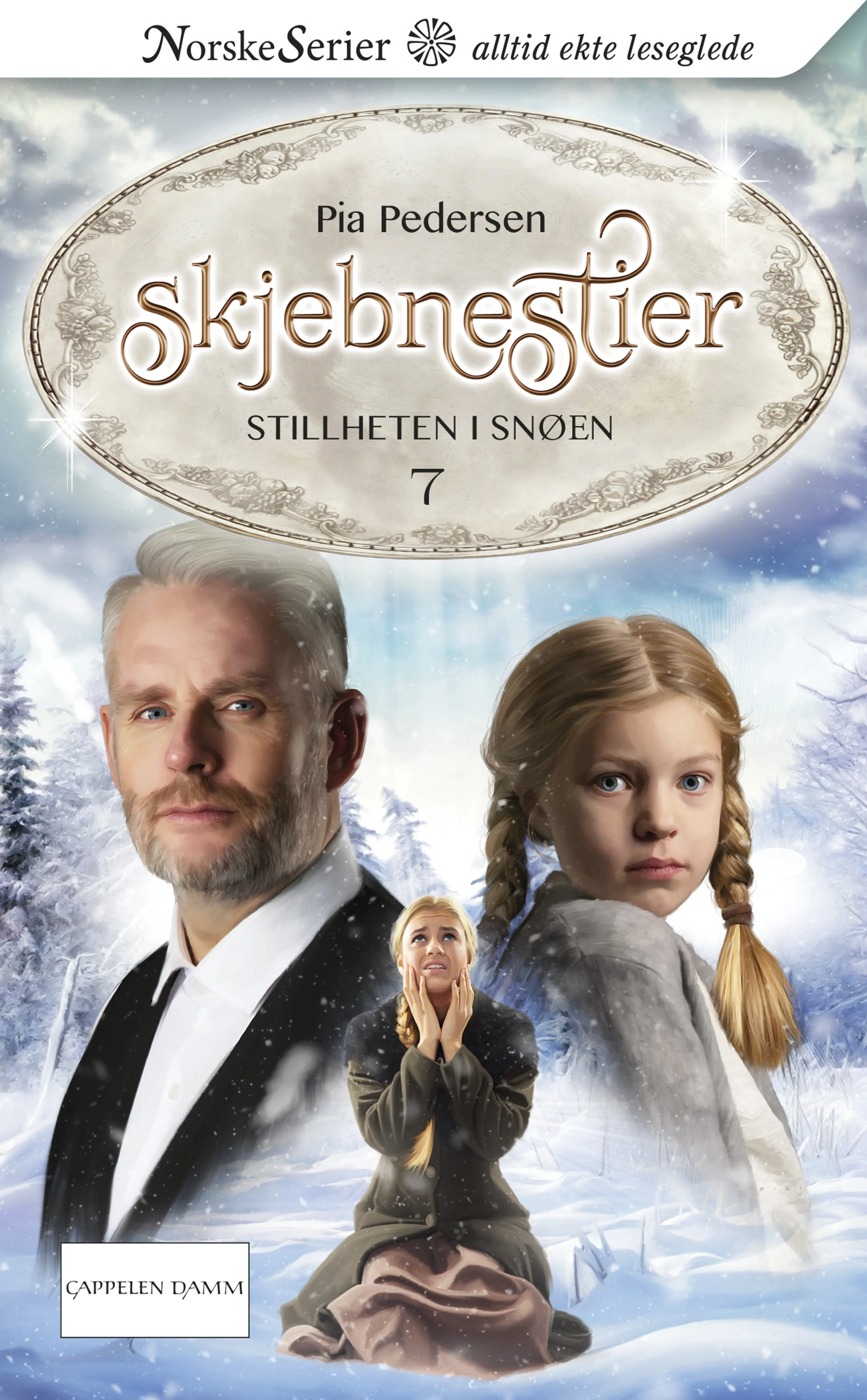 Omslag Stillheten i snøen av Pia Pedersen (Ebok)
